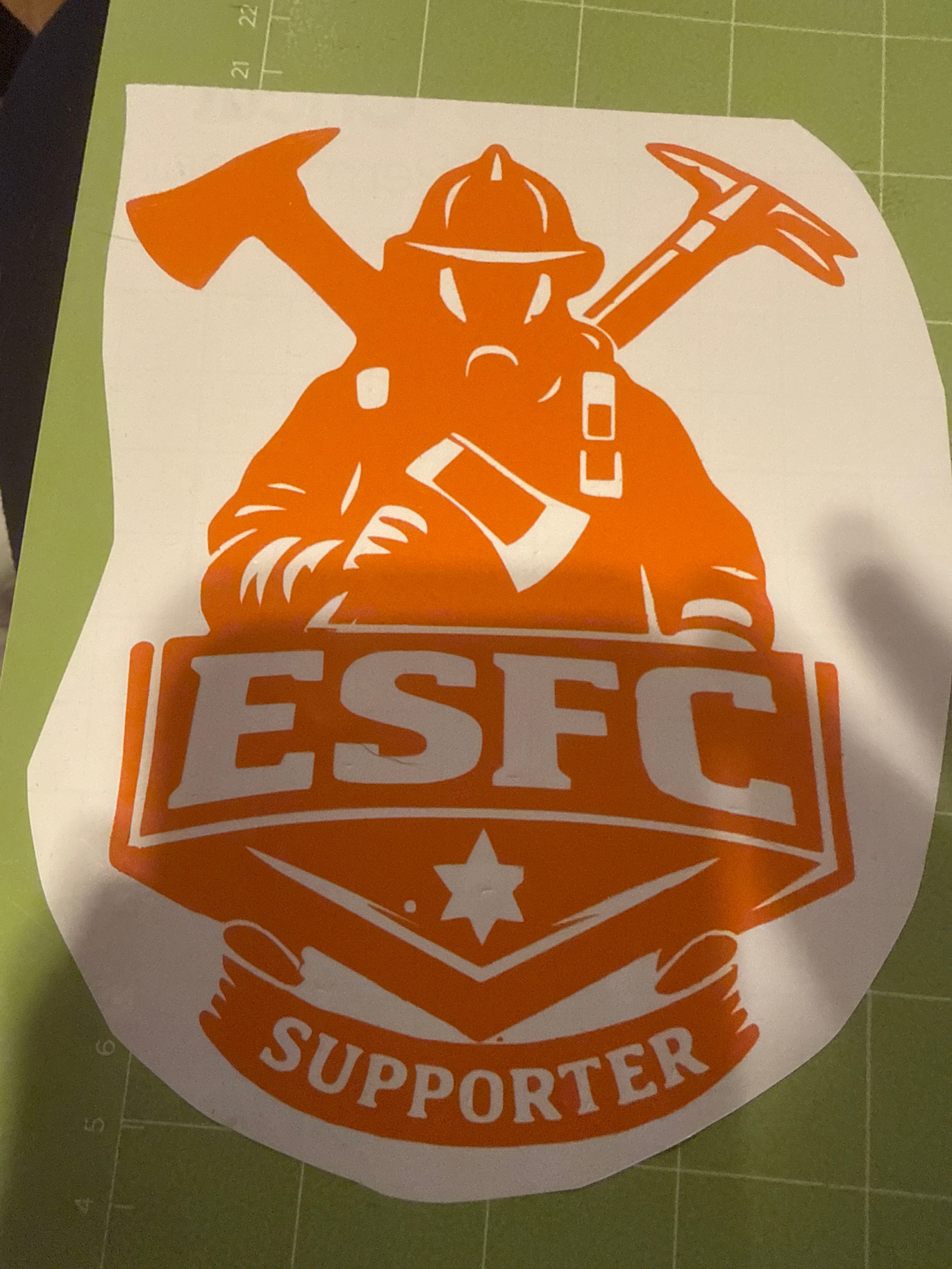 ESFC Decal (Orange)